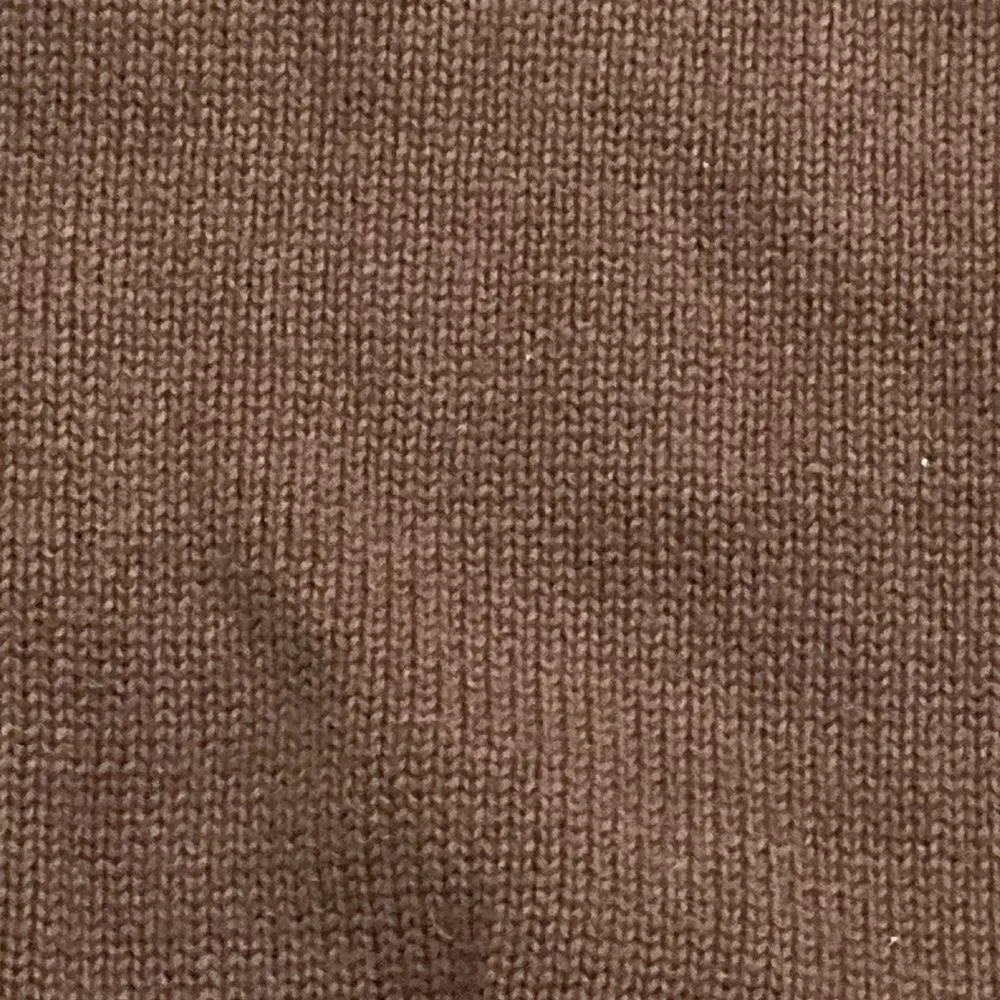 Eddie Bauer size M 100% cotton brown long sleeve sweater heavy quarter zip - Picture 3 of 6